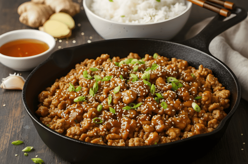 Honey Garlic Ground Turkey Recipe: A Sweet & Savory Weeknight Winner