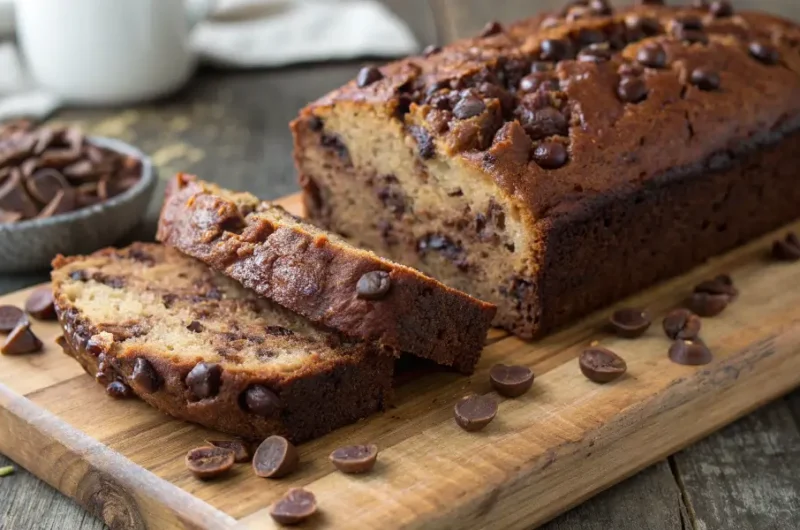 Chocolate Chip Banana Bread: The Super Moist Slice of Heaven You Deserve