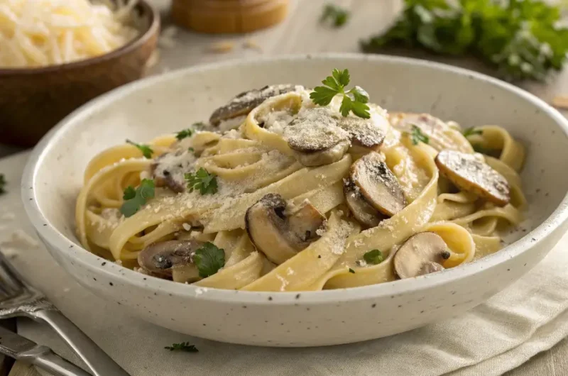 Creamy Mushroom Pasta – The Coziest 30-Minute Dinner Ever