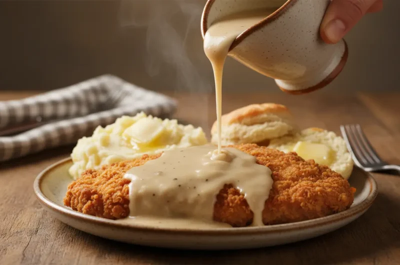 Chicken Fried Steak Recipe – Crispy, Tender & Smothered in Gravy
