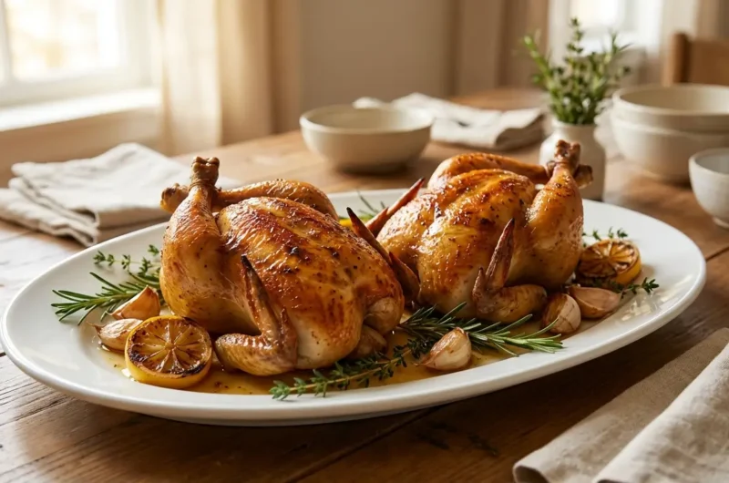 Cornish Hen Recipe – Crispy Skin, Juicy Meat & Ready in One Hour