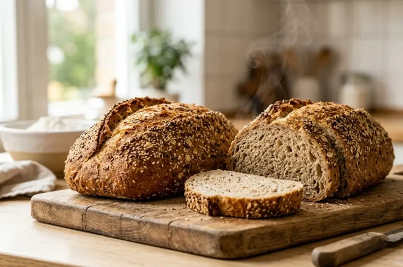 Whole Wheat Bread Recipe – Soft, Hearty & Homemade