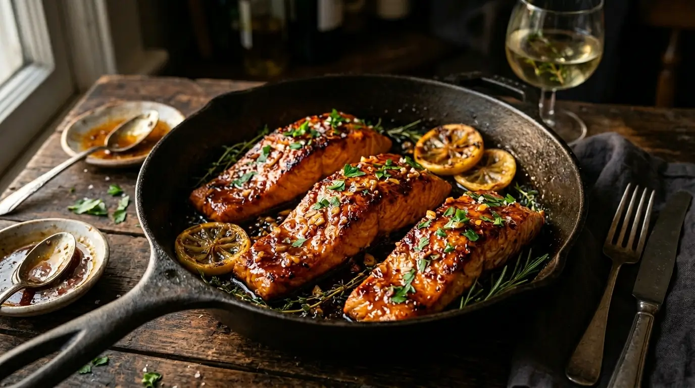 Honey Glazed Salmon Recipe (Best Honey Garlic Glaze — Ready in 20 Minutes)