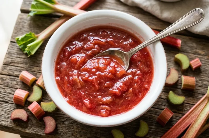 How to Make Rhubarb Sauce (Best Homemade Rhubarb Sauce Recipe 2026)