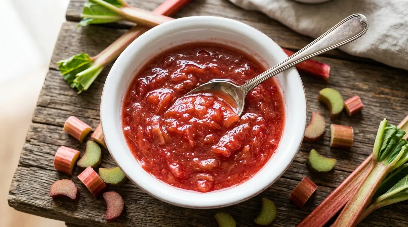 How to Make Rhubarb Sauce (Best Homemade Rhubarb Sauce Recipe 2026)