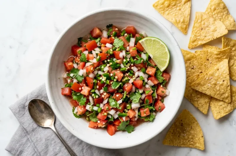 How to Make Pico de Gallo Recipe (Best Authentic Pico de Gallo 2026)