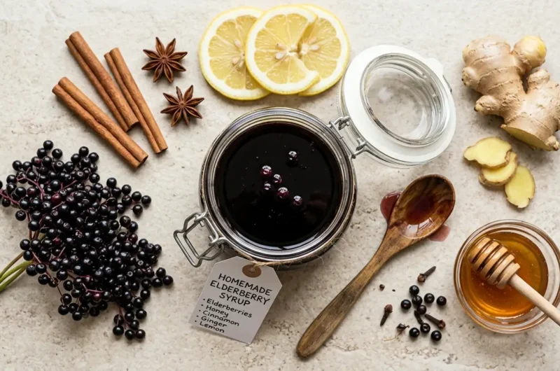 How to Make Elderberry Syrup Recipe (Best Elderberry Syrup 2026)