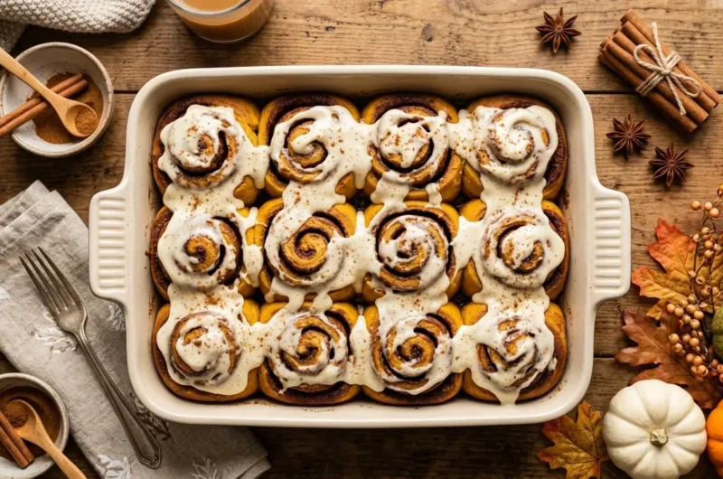 Pumpkin Cinnamon Rolls Recipe